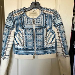 BCBG RUNWAY Embroidered jacket